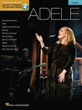 Easy Piano Play-Along, Vol. 4: Adele piano sheet music cover